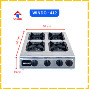 Bếp WinDo 4 Lò 412